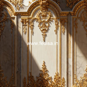 Marble Wall Design Pvc Ceiling Design Price No-6708