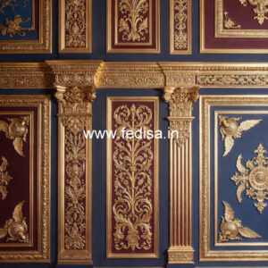 Plaster Wall Design Master Bedroom Ceiling Design No-6710