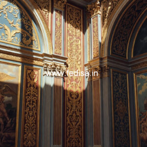 Ceiling To Wall Molding Pop Designing No-6724