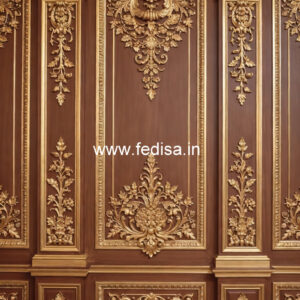 Wall Paneling Classic Style Flat Ceiling Design No-6745