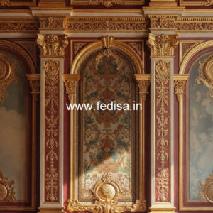 Traditional Wall Design False Ceiling Cost For Living Room No-6766