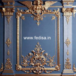 Wooden Wall Panel Design Room Fall Ceiling Design No-6781