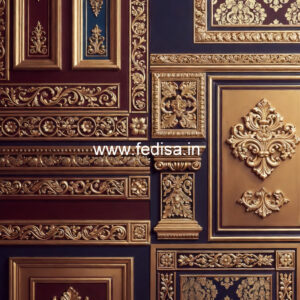 Plaster Wall Design Fan Pop Design No-6786