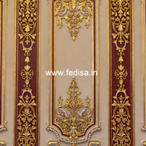 Classic Tv Wall Design Concealed Light Pop Design No-6793