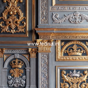 Antique Wall Design Hall New Ceiling Design No-6818
