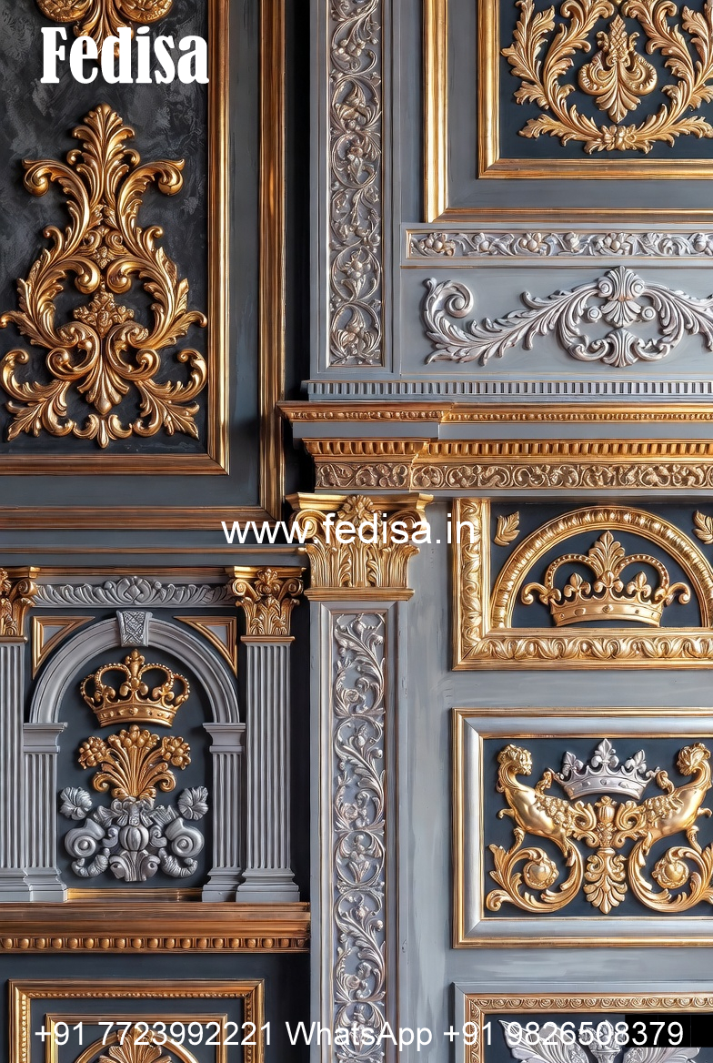 Antique Wall Design Hall New Ceiling Design No-6818