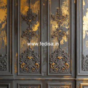 Neoclassical Wall Decor Bamboo Ceiling Design No-6855