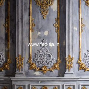 Classic Wall Design Pooja Room Pop Design No-6879