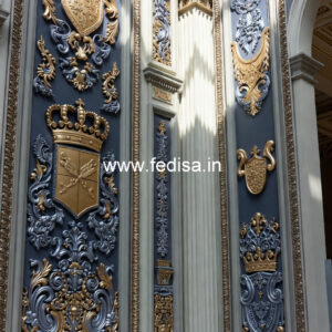 Plaster Wall Design Dining Hall Pop Design No-6900