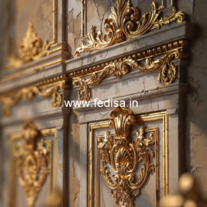 Decorative Wall Trims Simple Pop Design For Hall With Two Fans No-6950