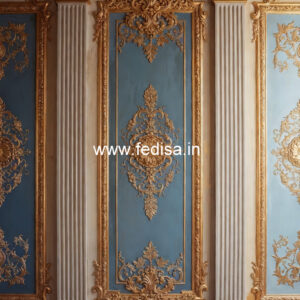 Wall Molding Design Modern Wooden Ceiling Design No-6972