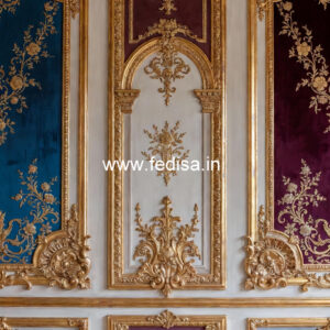 Stone Wall Cladding Wooden Pop Design No-6978