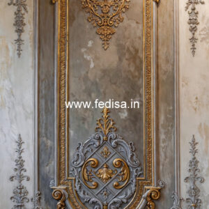 Elegant Wall Decor Master Bedroom False Ceiling No-6995