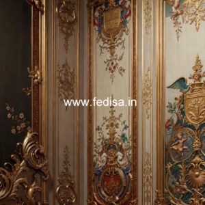 Heritage Wall Style Low Ceiling Design No-7005