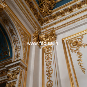 Colonial Wall Decor Wooden Ceiling Ideas No-7040