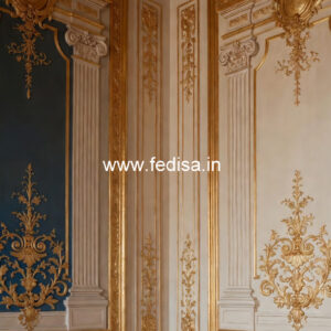 Heritage Wall Style Small False Ceiling Design No-7081