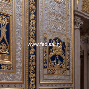 Ceiling To Wall Molding Cement Ceiling Flower Design No-7104