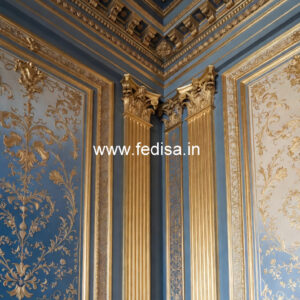 Classic Interior Walls False Ceiling Drawing No-7112