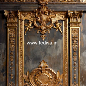 Vintage Wall Design L Shape Pop Design No-7148