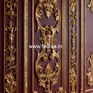 Heritage Wall Style Pop Hall Design New No-7157