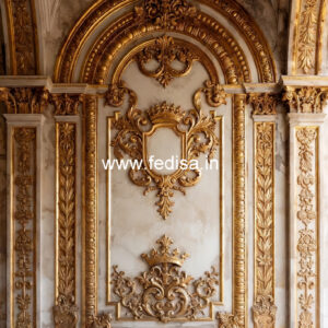 Baroque Wall Design Sitting Room Ceiling Design No-7158