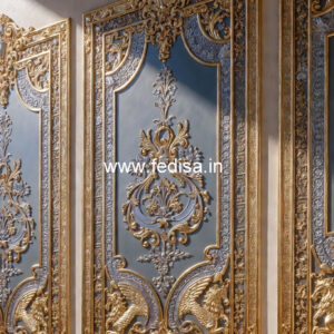 Classic Living Room Wall Design New False Ceiling No-7169