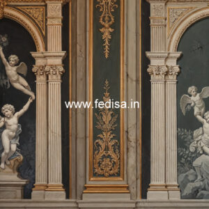 Feature Wall Classic Style Latest Ceiling Design 2026 No-7212