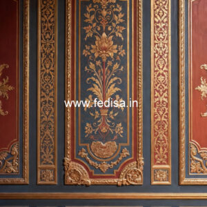 Wall Art Classic Style Room Down Ceiling Design No-7258