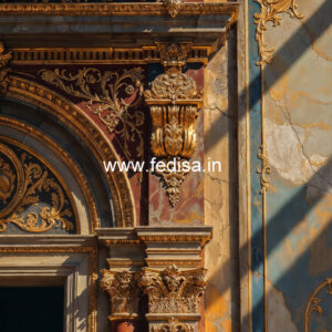 Elegant Wall Decor Dome Ceiling Design No-7261
