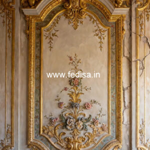 Decorative Wall Design False Ceiling Paint Design No-7341