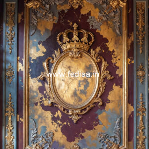 Heritage Wall Style Acrylic Ceiling Design No-7347