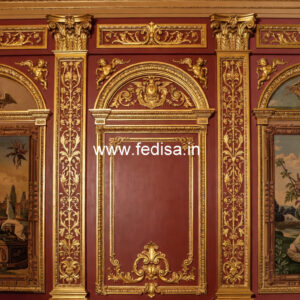 Wallpaper Classic Design Car Porch Ceiling Design 2026 No-7357