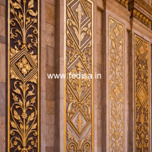 Wall Art Classic Style False Ceiling Round Design No-7372