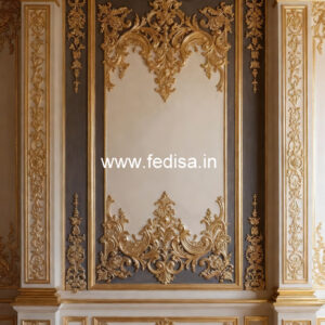 Elegant Wall Decor Floor Ceiling Design For Bedroom No-7375
