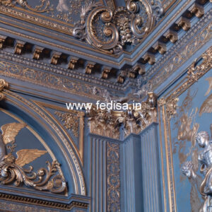 Heritage Wall Style Modern Kitchen Ceiling Design No-7385