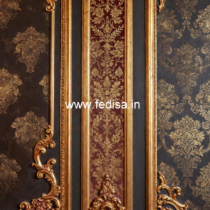 Baroque Wall Design Entrance Ceiling Design No-7386