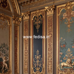Heritage Wall Style Latest Ceiling Fan Design For Hall No-7423