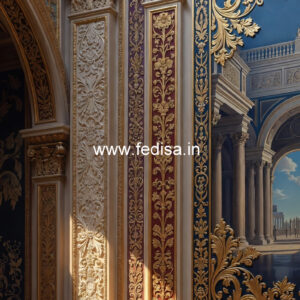 Neoclassical Wall Decor Latest Pop Design For Porch No-7425