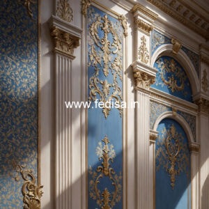 Wall Frame Design Classic False Ceiling Color For Bedroom No-7480