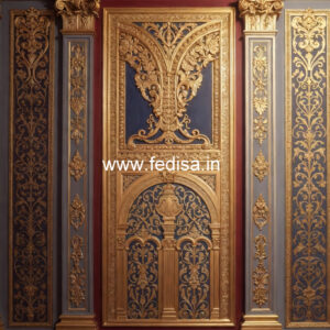 Luxury Wall Patterns Lobby Ceiling Design For Home No-7485