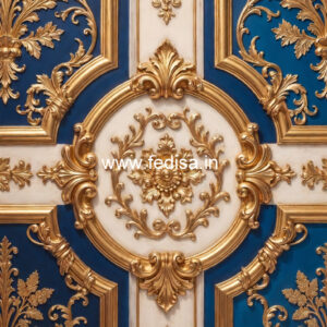European Classic Wall Puja Room Pop Design No-7497