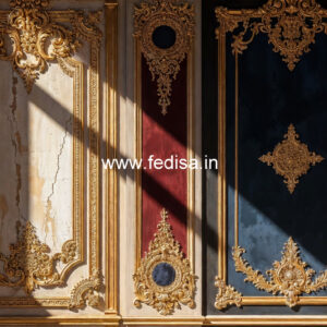 Baroque Wall Design Fall Ceiling Color Design No-7500