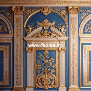 Hallway Wall Design Traditional Foyer Ceiling Design No-7514