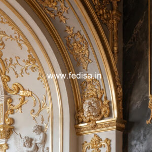 Wooden Wall Panel Design Artificial Ceiling Design No-7541