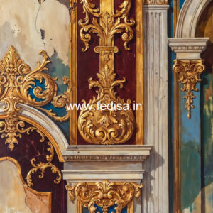 Classic Tv Wall Design Readymade Pop Design No-7553