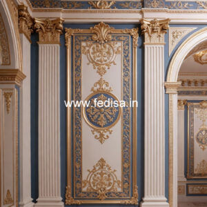 Ceiling To Wall Molding Mandir False Ceiling Design No-7560
