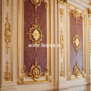 Wall Molding Design Pvc Panel False Ceiling Design No-7580
