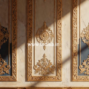 Elegant Wall Decor Main Hall Fall Ceiling Design For Hall With Two Fans No-7603