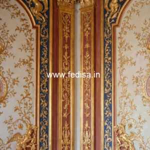 Wallpaper Classic Design Pop Bed Design No-7623