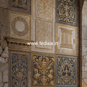 Wall Frame Design Classic L Type Hall Ceiling Design No-7632
